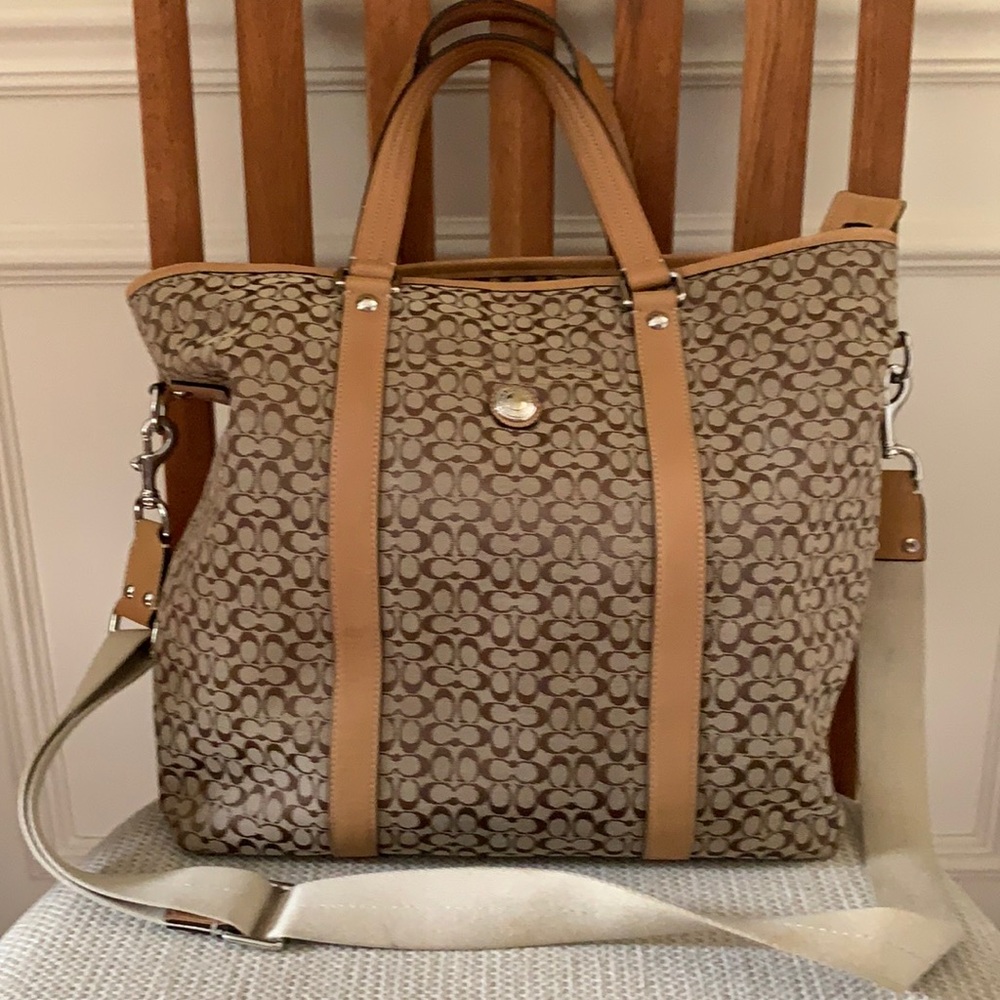Coach Weekender Travel Tote Utility Bag